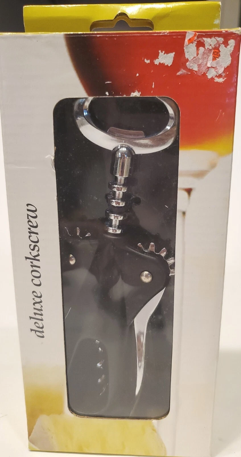 Norpro #483 CorkscrewDeluxe Cork Puller NIB Free Shipping!