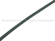Forest Green PET flex braided expandable sleeving - Made in USA