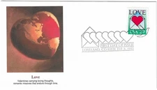 STAMP US SCOTT 2618 "Heart & Envelope" 29 CENT 1992 FDC - B