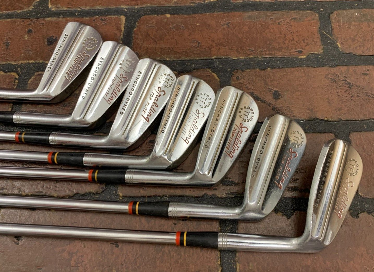 Spalding Top Flite Registered Synchro-Dyned Iron 3-9 Set Pro Fit R