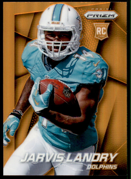 2014 Panini Prizm Jarvis Landry RC Orange Prizm