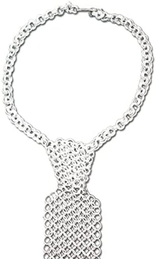 Corbata a tope de aluminio para ropa de cota de malla 55 cm Foto 2 de 3