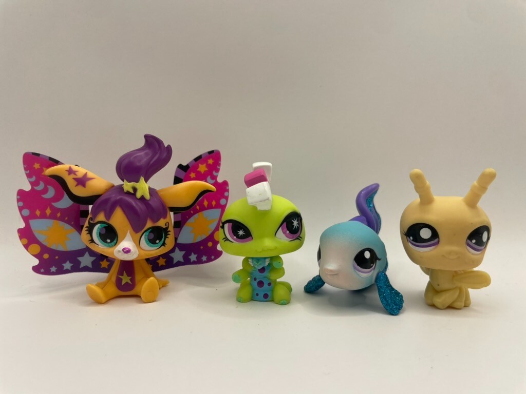 Littlest Pet Shop Figurines Mini Little Animals LPS LOT-- SOME RARE!