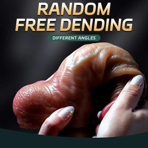 Liquid Silicone Realistic Huge Dildo Cock Suction Cup Women Sex Toys Thick Dong - Picture 6 of 13