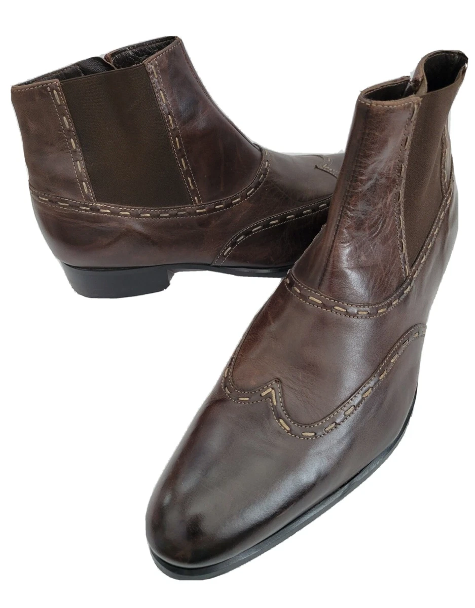 Mens designer shop boots on sale