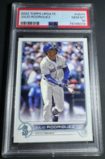 Julio Rodriguez Rookie Card Mariners 2022 Topps Update Series #US44 PSA 10
