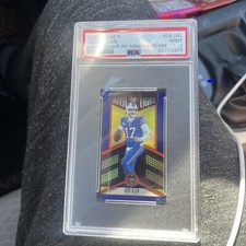 2023 Panini Legacy Under The Lights Josh Allen Sapphire 20/20  PSA 9