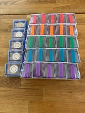 GERMANY 5 EURO 2016 - 2020 PROOF COINS 30 pcs -A,D,E,F,G BLU PLANET ,earth zone