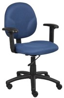Boss Diamond Task Chair With Adj Arms, Blue, New, Free Shipping on sale Boss Diamond Task Chair With Adj Arms, Blue, New, Free Shipping on sale