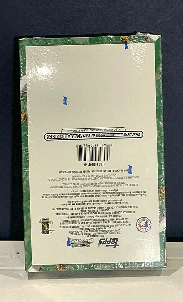 2009 Bowman Chrome Baseball Factory Sealed Hobby Box - Image 2 of 2
