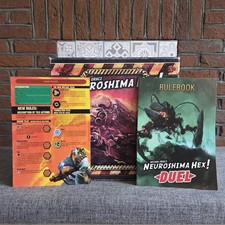 Neuroshima Hex Board Game Bundle with Duel and Babel 13 Expansions