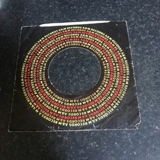 One 7"   A & M  Records  -  Original Record  Sleeve -  1971-72  1.26