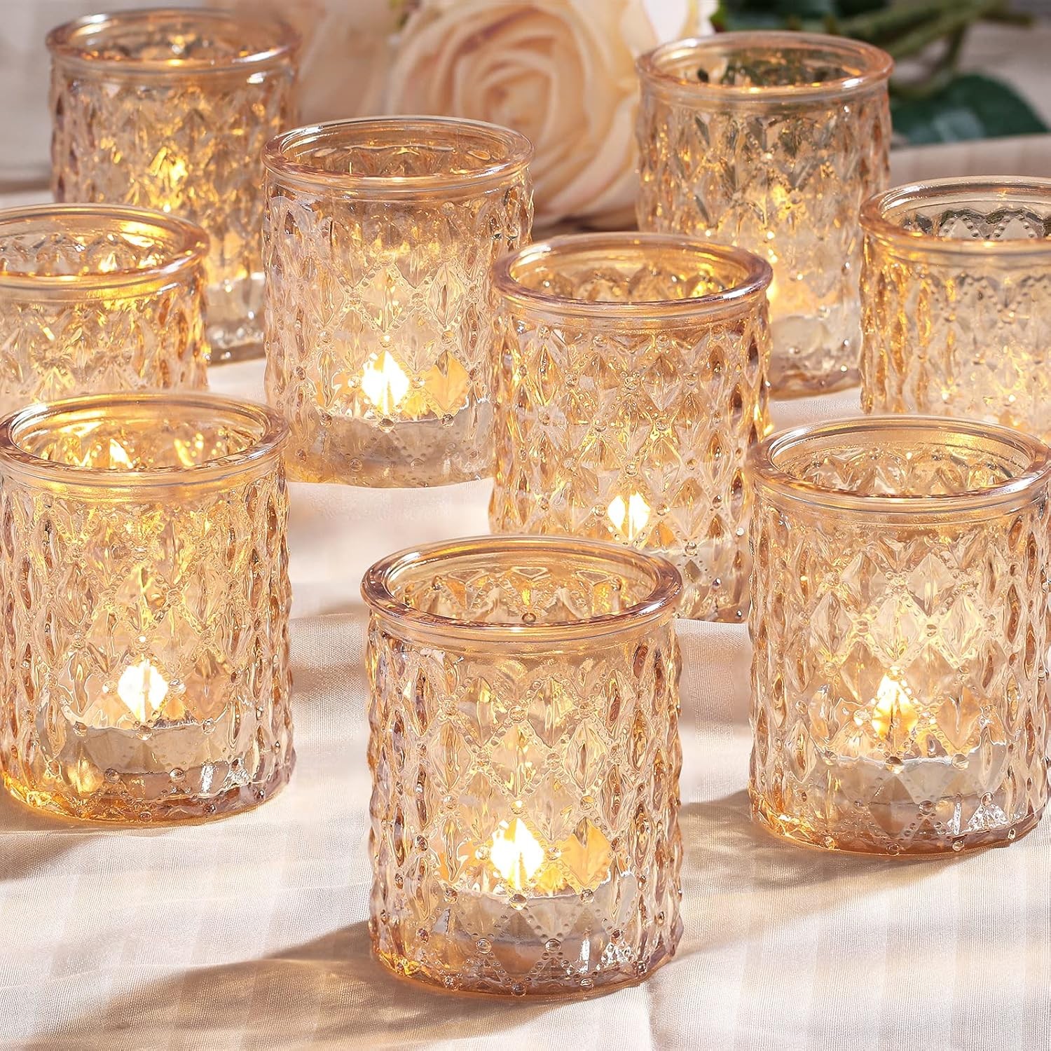 S- Tealight Candle Holder For Table Centerpiece