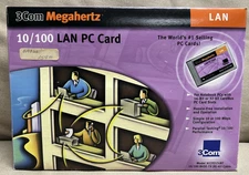 3Com Megahertz 10/100 LAN PC Card Model 3CCFE574BT - PCMCIA  - Complete in Box
