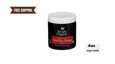 Vanilla Bean Paste by Simply Organic  ~ Madagascar / 4oz glass jar  / 2027