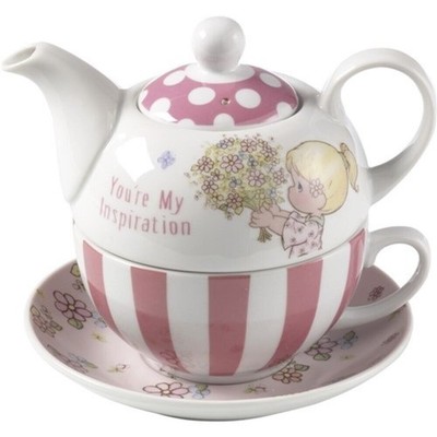 Precious Moments Tea Pot (3) Piece Set You're My Inspiration New 164442