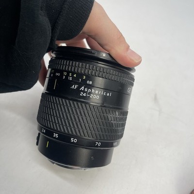 Tokina AT-X AF Aspherical 24-200mm F/3.5-5.6 Lens for Sony Minolta