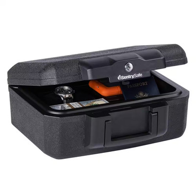 Sentry Fire Chest Fireproof Lock Box Hidden Money Cash Document Media Gun Safe