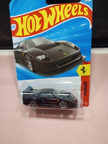 Hot Wheels Ferrari F40 Competizione Black Diecast 1 64 Scale Ferrari hot-wheels-ferrari-f40-competizione-black-diecast-1-64-scale-ferrari