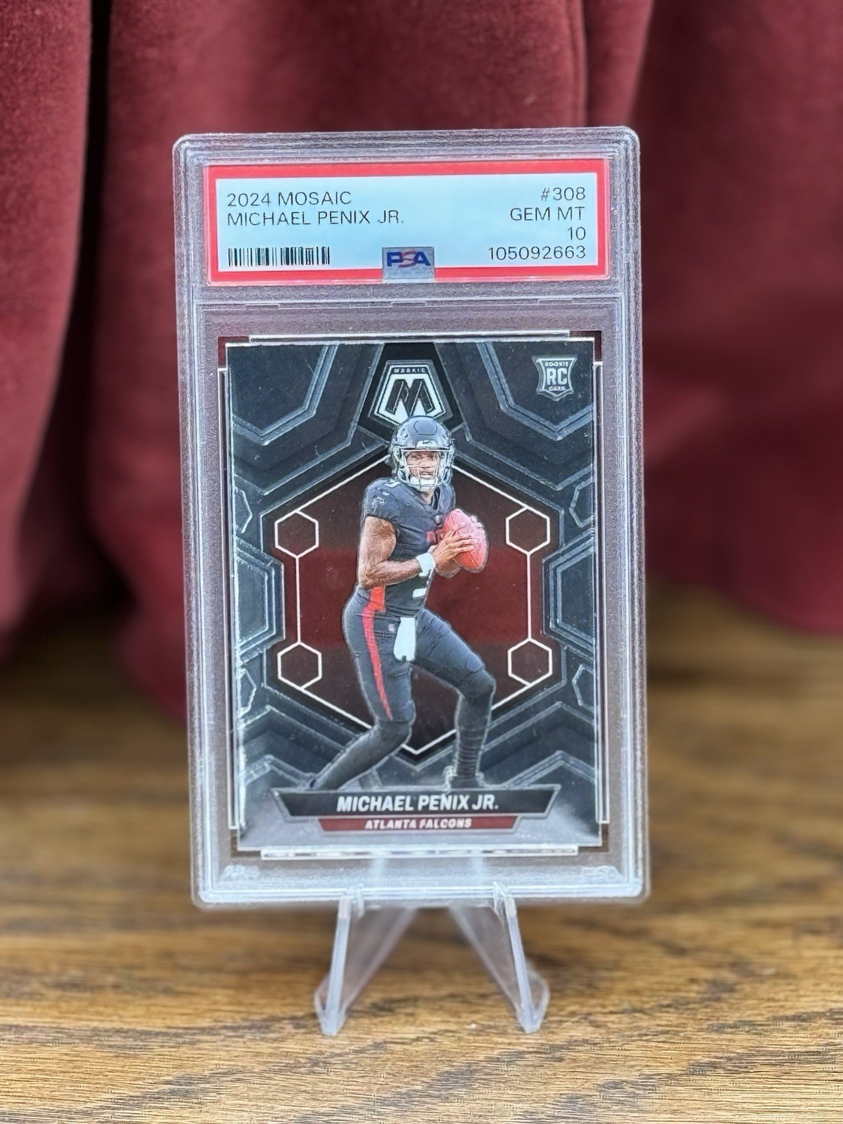 Michael Penix Panini Mosaic #308 Base