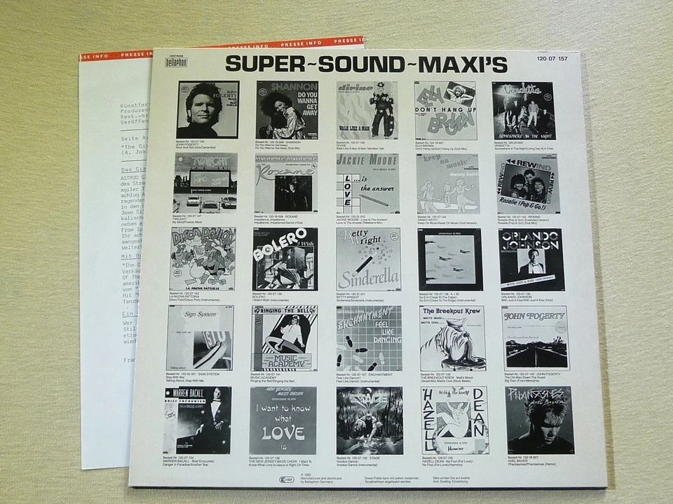 Astrud Gilberto ‎– The Girl From Ipanema  (Promotion Copy + Promo-Sheet) - Bild 3 von 4