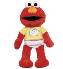 Sesame Street Potty Elmo Toy Plush Talks Sings - Tested Works