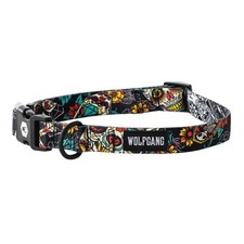 Wolfgang Heavy Duty Adjustable Dog Collar with Quick Release Nylon Buckle for...