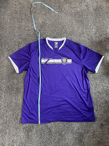 Orlando City Men's Purple Soccer T-Shirt 2xL - Picture 4 of 7