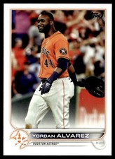 2022 Topps Yordan Alvarez Houston Astros #400