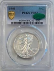 1940 50c Liberty Walking Half Dollar PR 64 PCGS CAC Silver Proof STUNNING!!