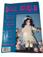 National Doll World Heft April 1985 Nr. 2 Kinekomi Lewis Carroll Puppen