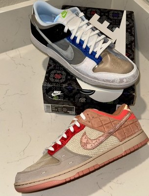 DS Nike Dunk Low SP Premium x CLOT What The Clot Sz 15 FN0316 999 Sb TS Fragment
