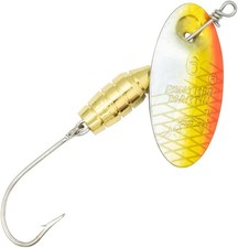P/MARTIN 1/8OZ.HOLO DLX GOLD/ORANGE SINGLE HOOK