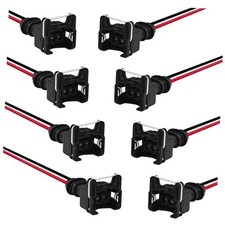 8PCS Fuel Injector Connector EV1 Connector Fuel Injector Wiring Harness, 8 PCS