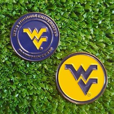 West Virginia Mountaineers Golf Ball Marker New