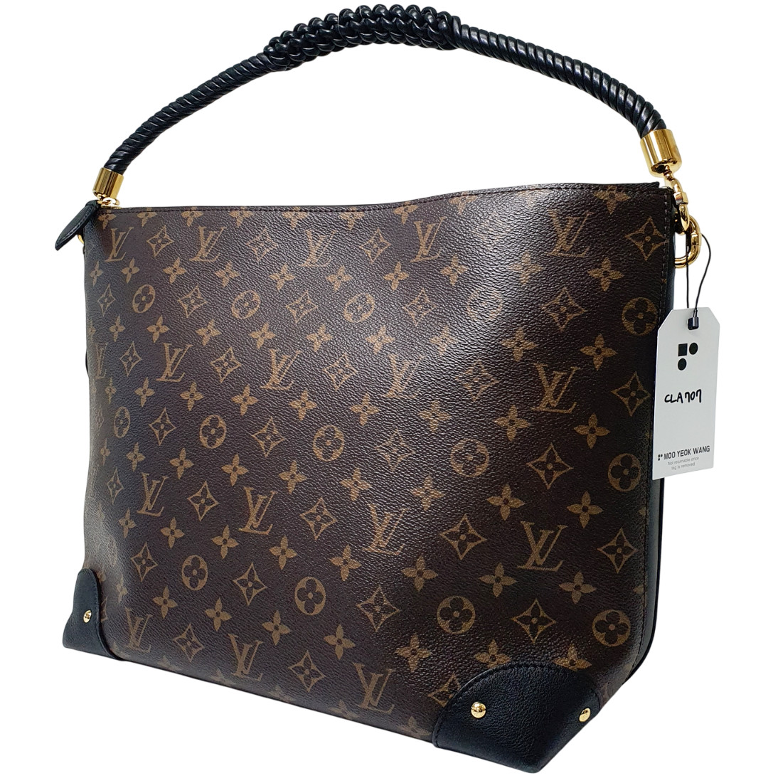 Authentic Louis Vuitton Reverse Triangle Softy M4… - image 1