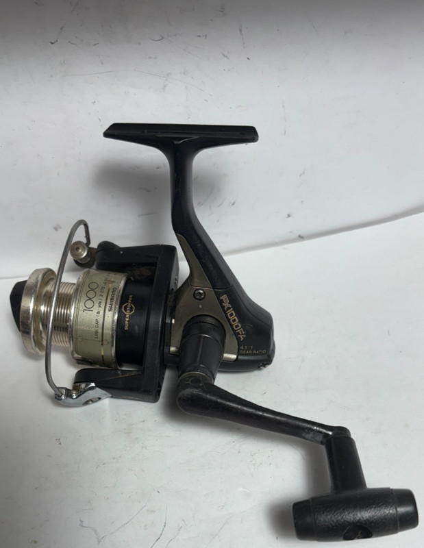 SHIMANO FX 1000 FA SPINNING REEL- METAL SPOOL- -VERY NICE