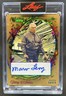 2025 Leaf Glory of the Game Marv Levy Autumn Wind Auto Holo Rainbow #/12