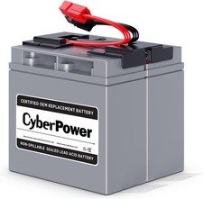 Open Box CyberPower RB12170X2A Replacement UPS Battery Cartridge 2x 12V 17Ah 