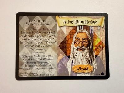 NM Harry Potter TCG Character Cards 2001 2002, choose your card | eBay