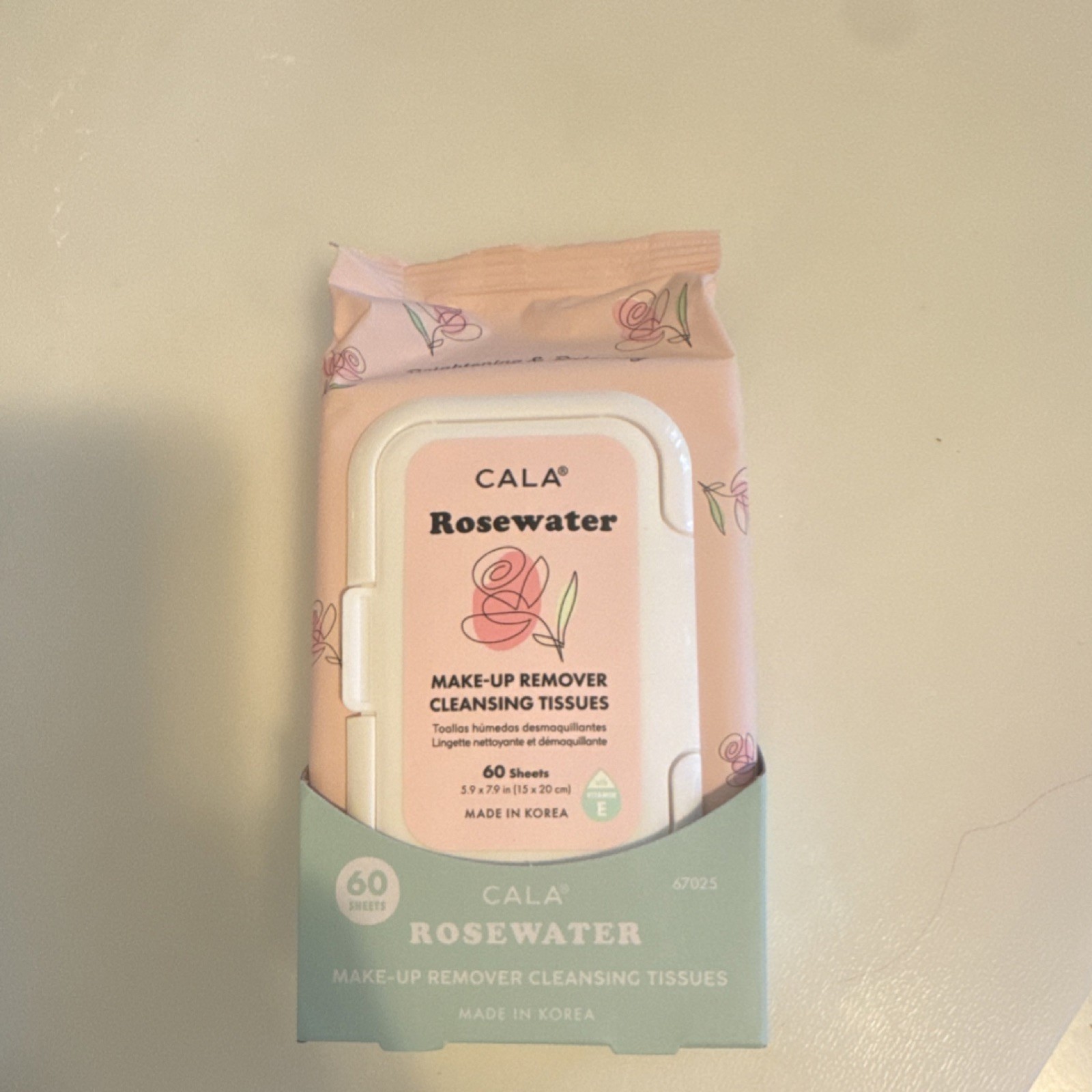 Cala Rosewater Deep Cleansing Moisturizing Make-Up Remover W