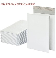 50 PACK BOG SIZE POLY BUBBLE MAILERS MAILING PADDED BAGS ENVELOPES SELF SEAL