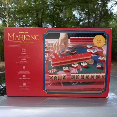 Deluxe Maison Lude Mahjong Horse Lunar Year Edition Starter Kit New-Open Box - Image 1 of 2