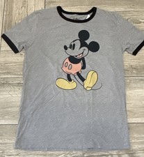 2019 Mickey Mouse Ringer Style Tee Adult Men's Licensed Disney TShirt Size Large