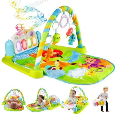 Netnew Y-9921 Baby Funny Play Piano Tummy Time Activity Gym Mat With 5 Infant