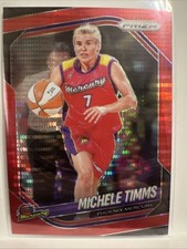 2025 WNBA Prizm Michele Timms Red Pulsar #133 S/N# 126/299 Phoenix Mercury