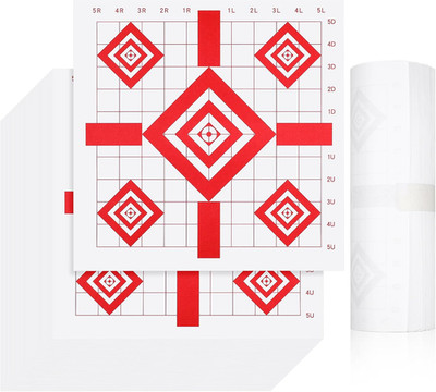 Paper Targets for Shooting 12 X 12 Inch Sight Paper Shooting Targets Range Bulk