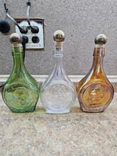 Vintage Wheaton Glass Bottles ~ Martin Luther King & Billy Graham & Helen Keller