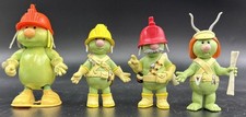 Lot Of 4 Jim Henson Fraggle Rock Doozers Action Figures One Wind Free Shipping