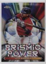 2021 Topps Chrome Prismic Power Jose Ramirez #PP-9 c6h